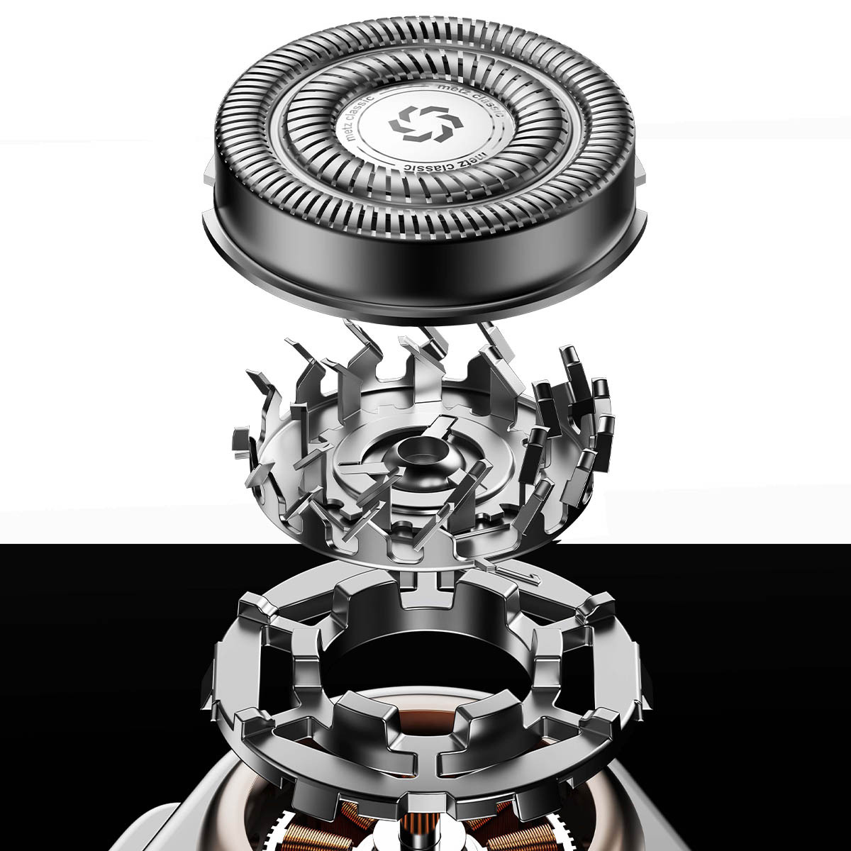 Електробритва Metz The Sword Shaver with Sword with nose hair cutter (MZDF032) - изображение 3