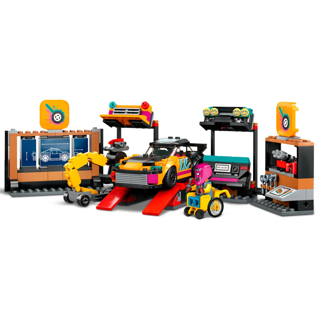Конструктор LEGO City Тюнінг-ательє 507 деталей (60389) - зображення 3