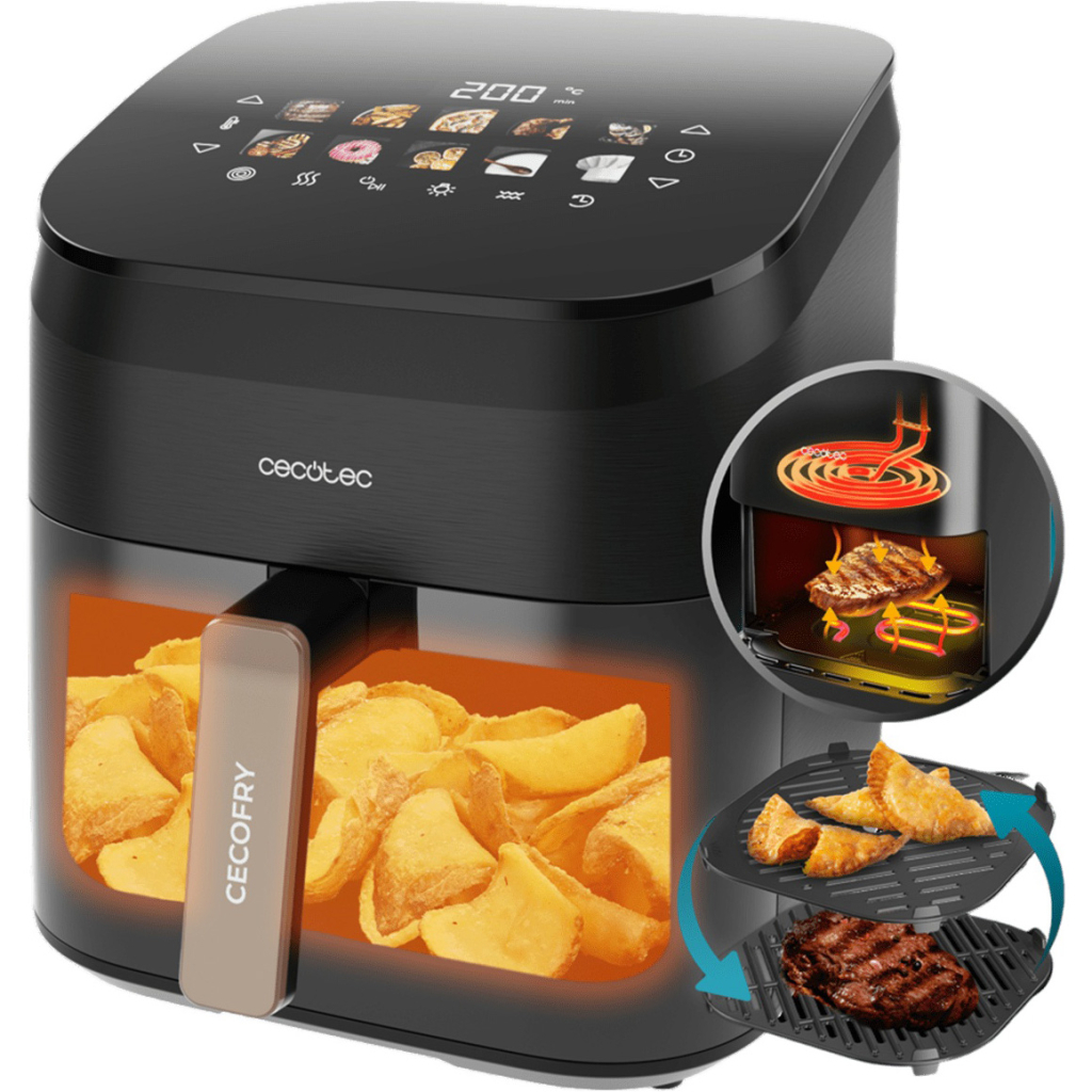 Мультипіч Cecotec Cecofry&Grill Smokin 6500 (A01 EU01 101135) - зображення 2
