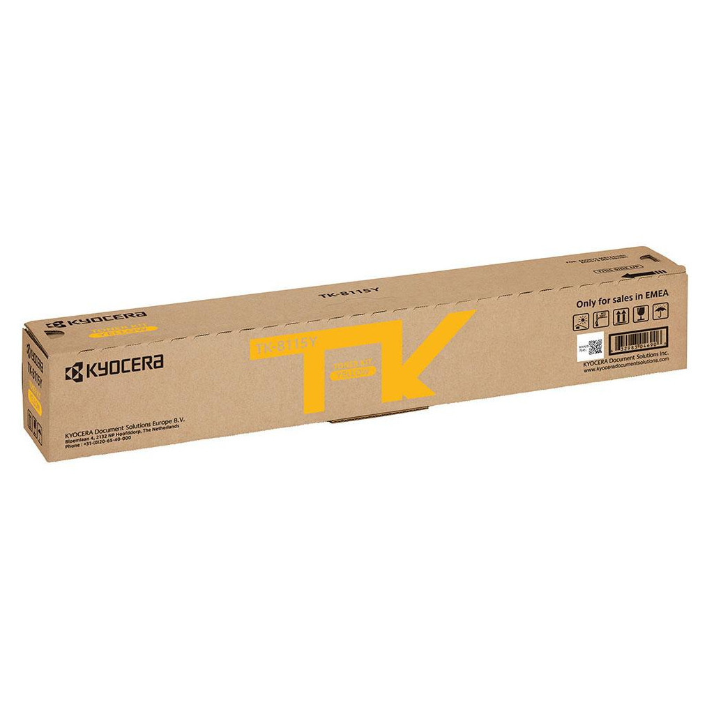 Тонер-картридж Kyocera TK-8115Y Yellow 6K (1T02P3ANL0) - зображення 2