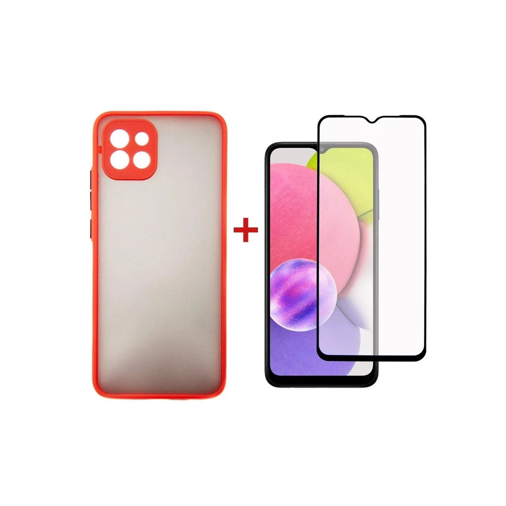 Чохол до мобільного телефона Dengos Kit for Realme C53 case + cable DENGOS (Black) (DG-CC-02) - зображення 1