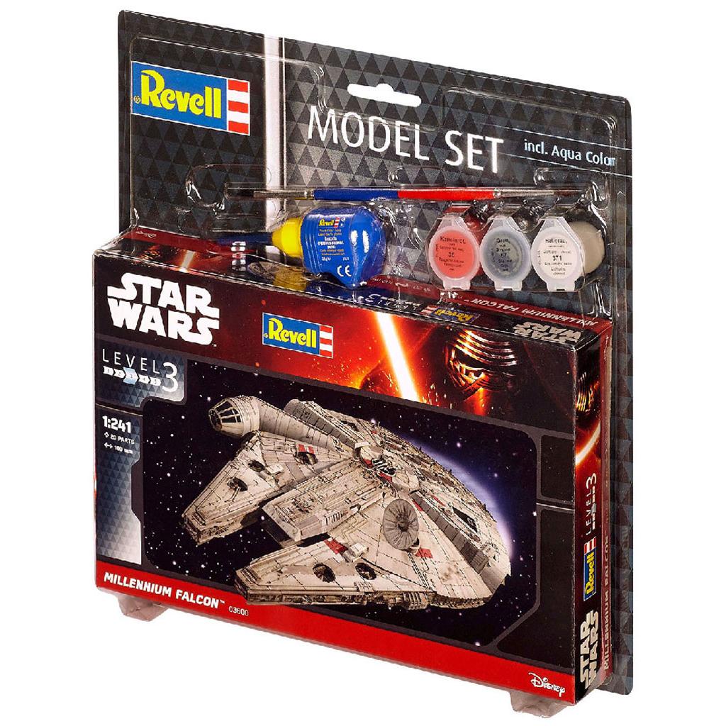 Збірна модель Revell Космічний корабель Тисячолітній Сокіл рівень 3, 1: 241 (RVL-63600) - зображення 3