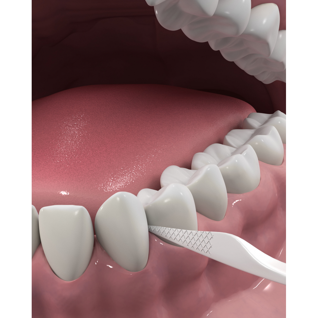 Флос-зубочистки DenTek Комфортне очищення Задні зуби 75 шт. (047701000892) - зображення 7