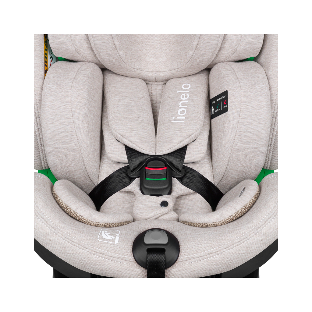 Автокрісло Lionelo Harmony I-Size Beige Sand Bamboo (LO-HARMONY I-SIZE BEIGE SAND BAMBOO) - зображення 8