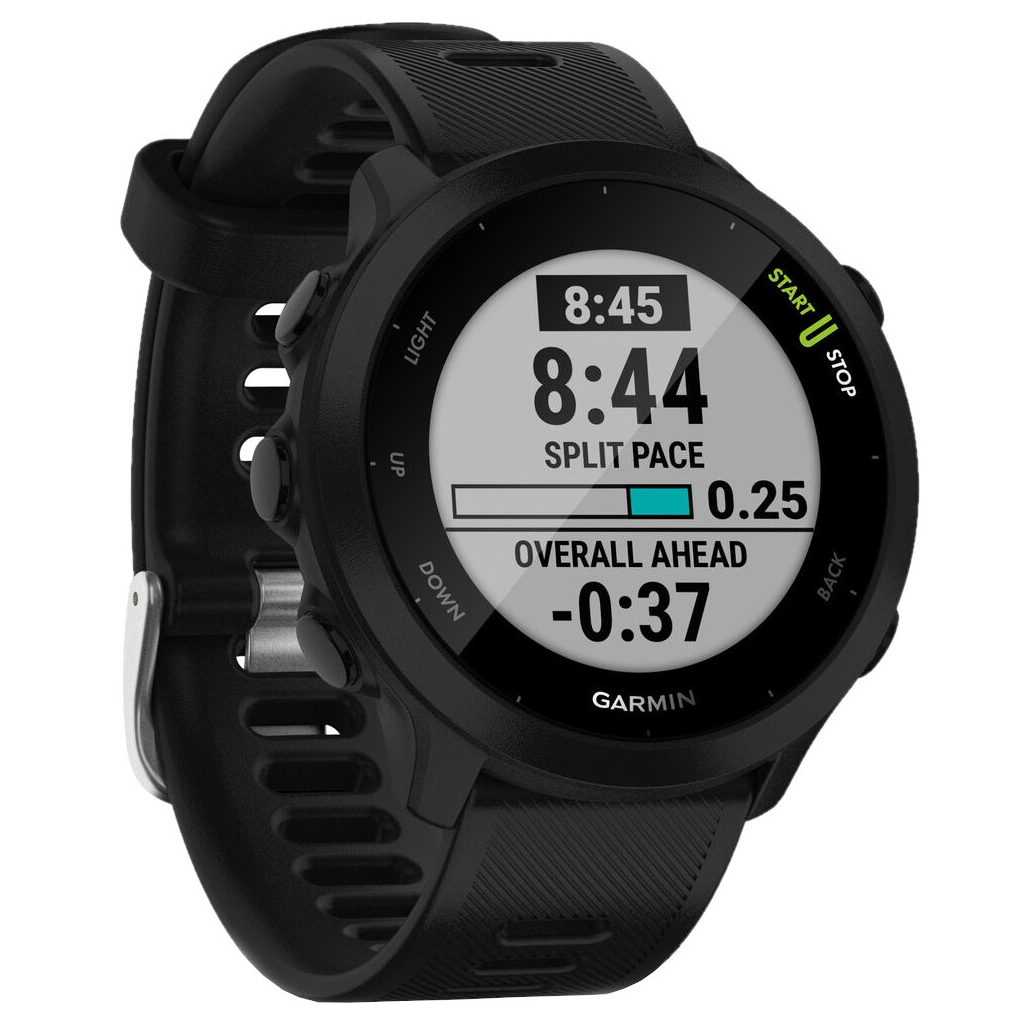 Смарт-годинник Garmin Forerunner 55, Black (010-02562-10) - зображення 3