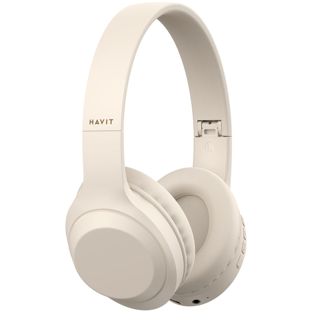 Навушники Havit HV-H628BT Beige (6939119064525) - зображення 4