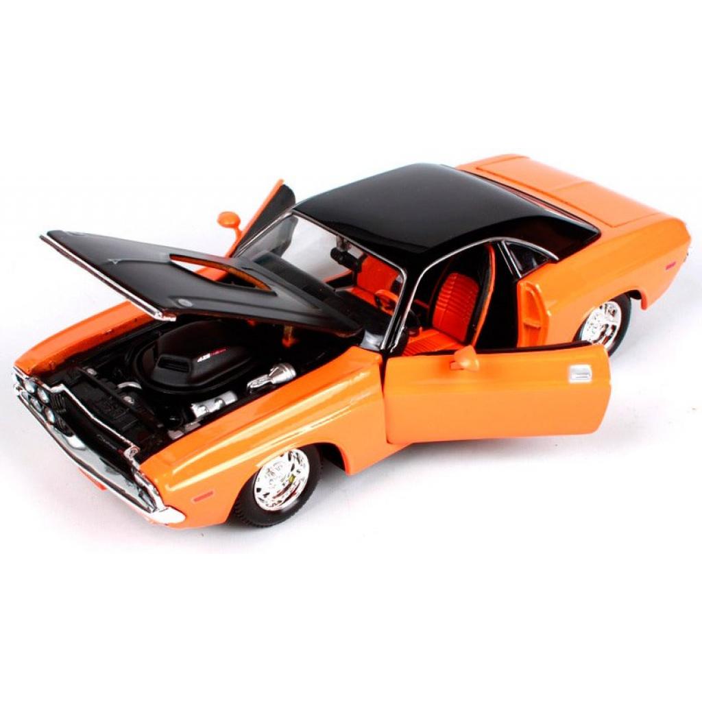 Машина Maisto 1970 Dodge Challenger R/T помаранчевий - тюнінг (1:24) (32518 orange) - зображення 2