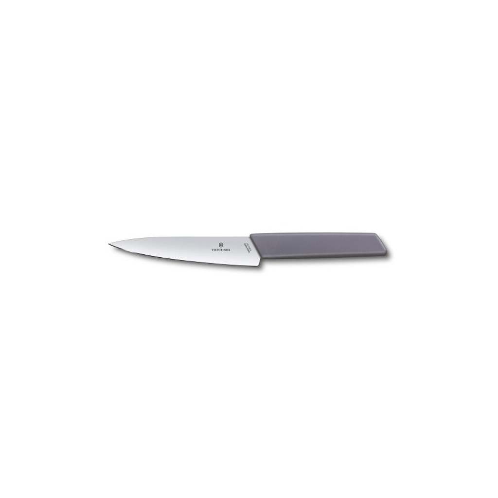 Кухонний ніж Victorinox Swiss Modern 15 см Grey (6.9016.1521B) - зображення 1