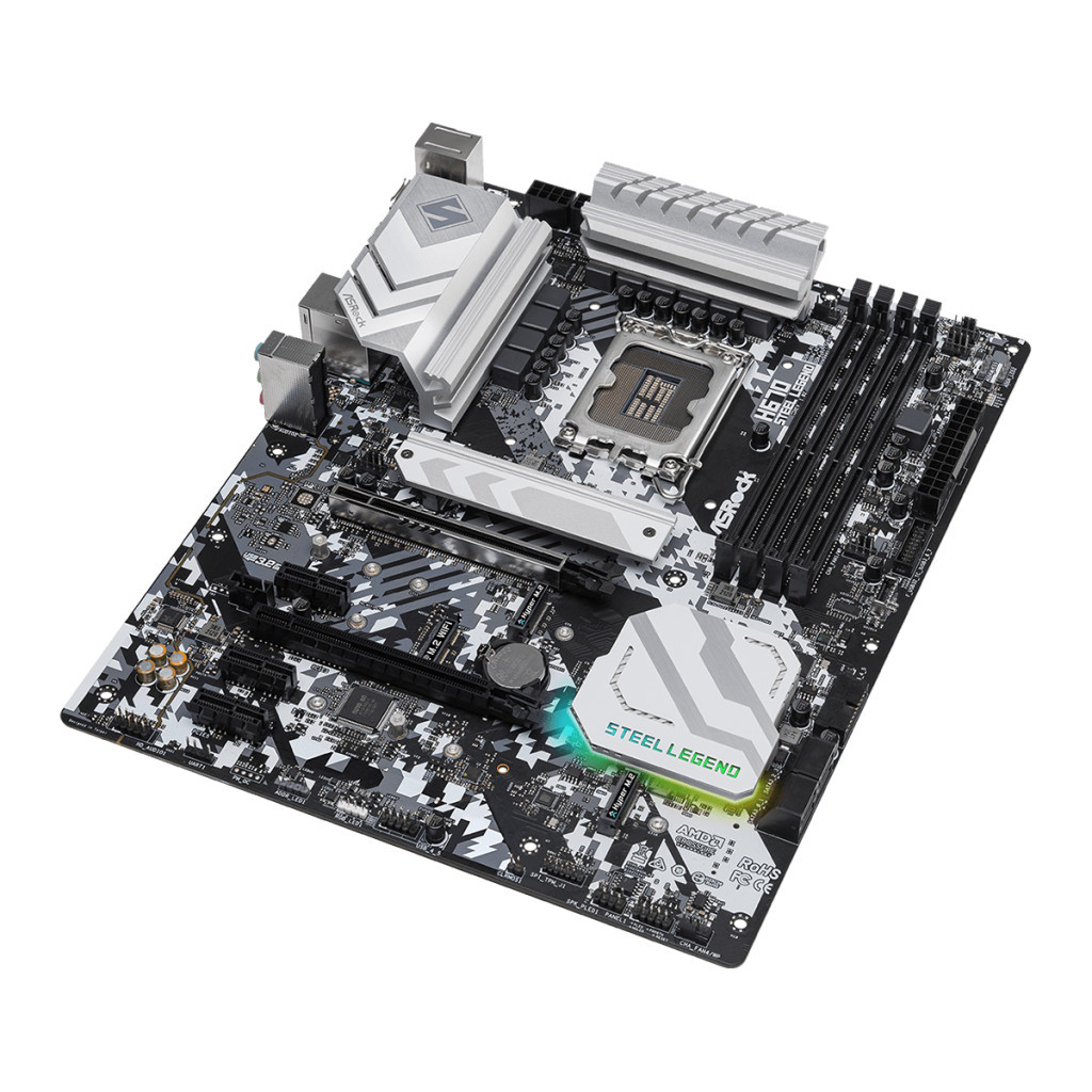 Материнська плата ASRock H670 STEEL LEGEND - зображення 3