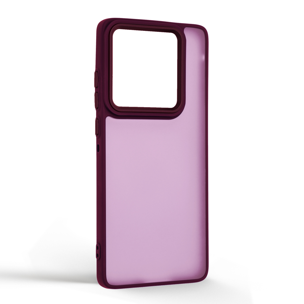 Чохол до мобільного телефона Armorstandart Frame Motorola Edge 60 Pro 5G Wine Red (ARM86092) - зображення 2