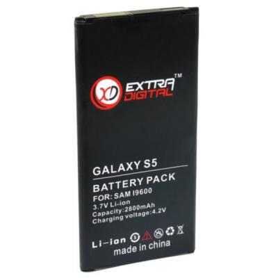 Акумуляторна батарея Extradigital Samsung GT-i9600 Galaxy S5 (2800 mAh) (BMS1152) - зображення 2