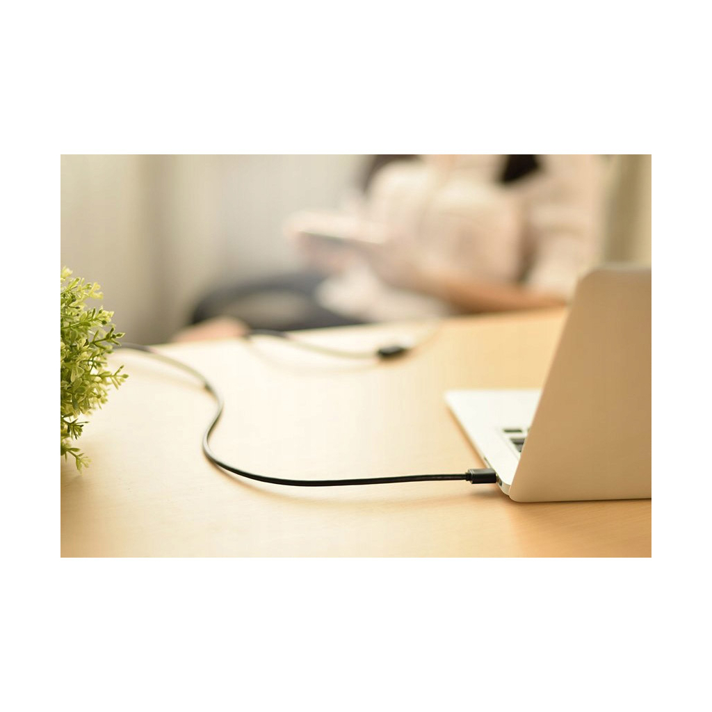 Дата кабель USB 2.0 AM/AF 2.0m US103 Black Ugreen (10316) - зображення 3