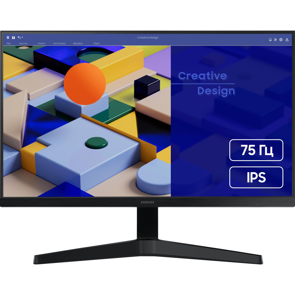 Монітор Samsung LS24C310EAIXCI - зображення 1