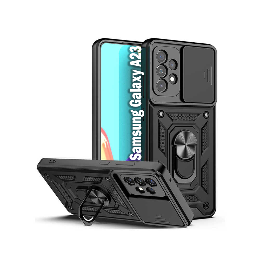 Чохол до мобільного телефона BeCover Military Samsung Galaxy A23 SM-A235 Black (707373) - зображення 1