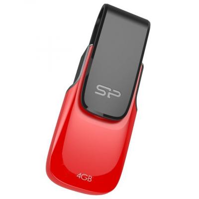 USB флеш накопичувач Silicon Power 4Gb Ultima U31 Red USB 2.0 (SP004GBUF2U31V1R) - зображення 2
