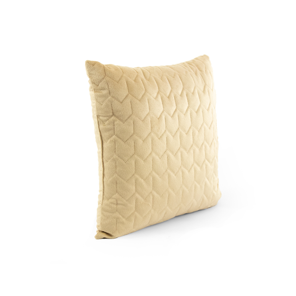 Подушка Руно декоративна Velour Beige 40х40 (311.55_Beige) - зображення 1