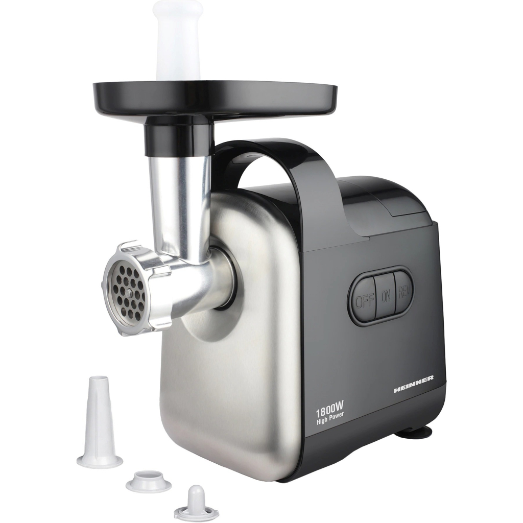 М'ясорубка HEINNER MG-D1800BK - зображення 3