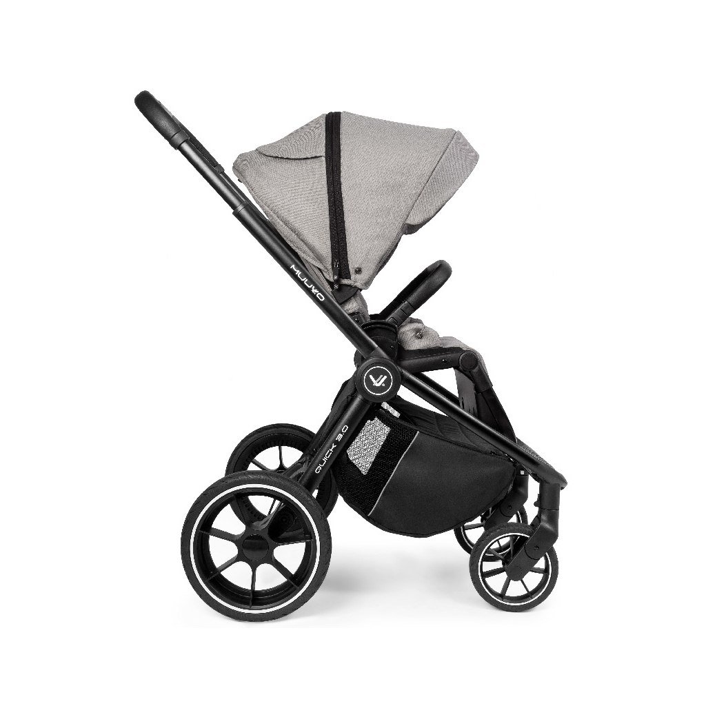 Коляска Muuvo 2 в 1 Quick 3.0 Steel Grey XL (KM2V1Q3.0SGXL) - зображення 3