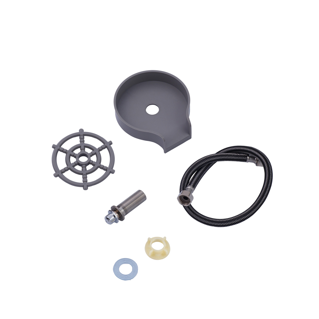 Мийка кухонна Kroner Schwarze-SET7545NGPVD (CV033806) - зображення 10