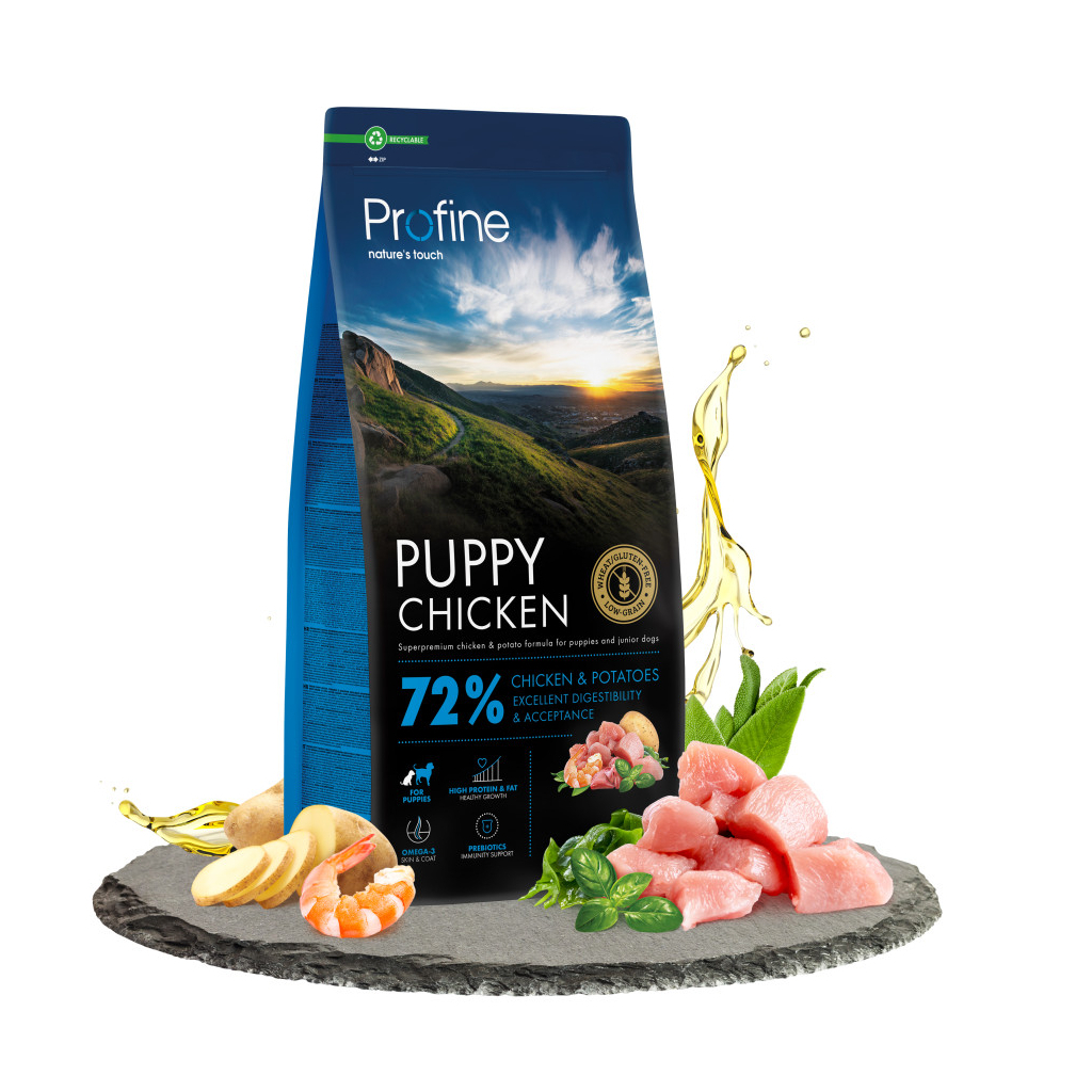 Сухий корм для собак Profine Puppy Chicken and Potatoes для цуценят та юніорів всіх порід 12 кг (8595602569939) - зображення 2
