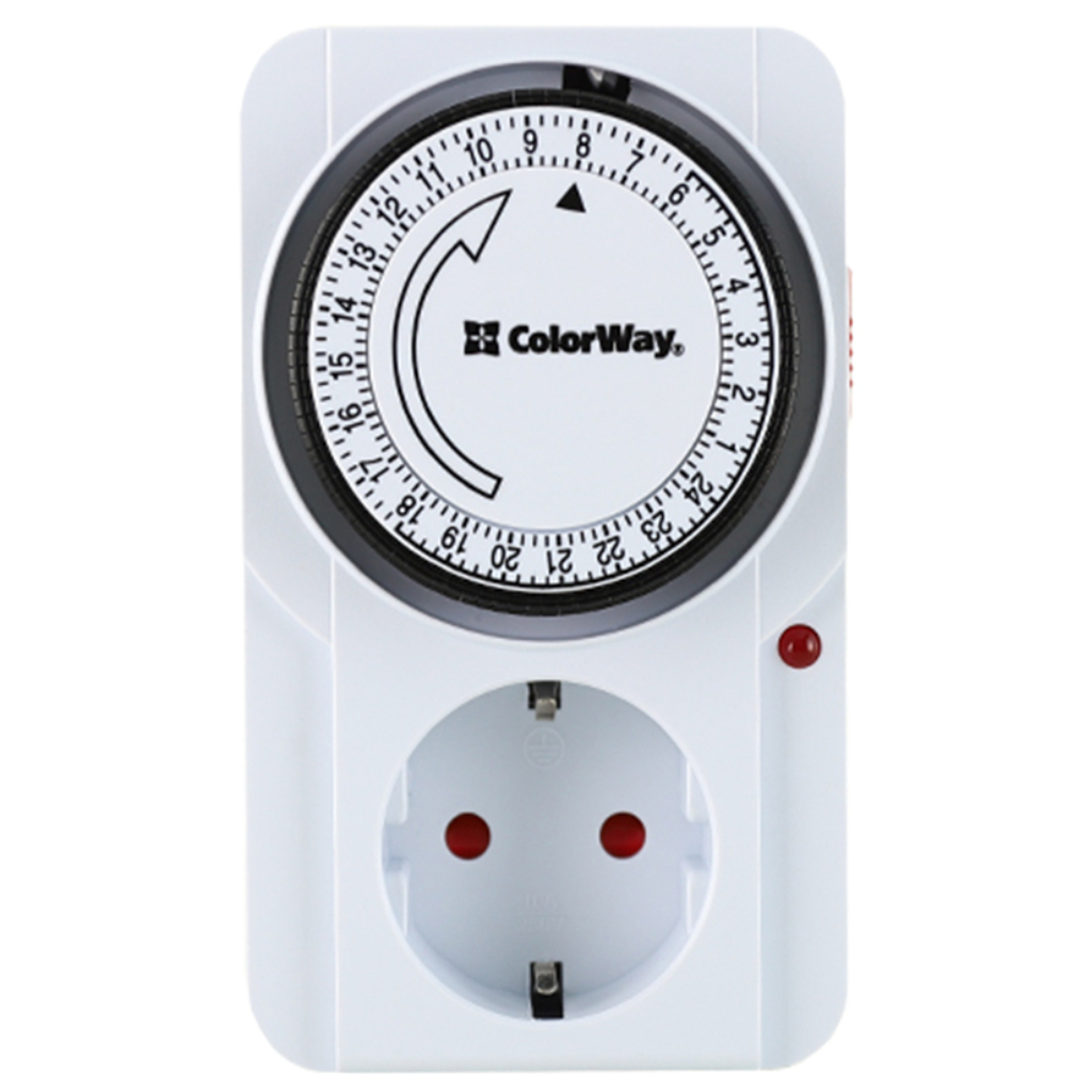 Розумна розетка ColorWay CW-STM01-24H - picture 1