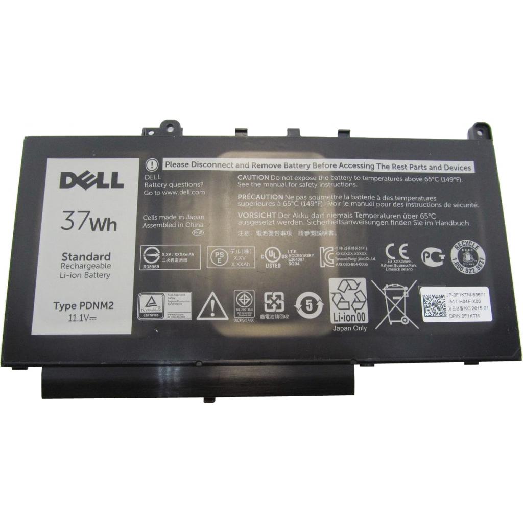 Акумулятор до ноутбука Dell Latitude E7470 PDNM2, 3166mAh (37Wh), 3cell, 11.1V, Li-ion, (A47252) - зображення 1