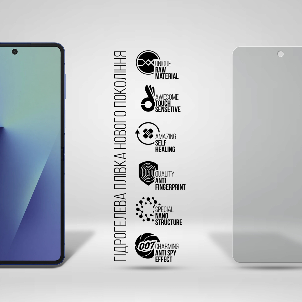 Плівка захисна Armorstandart Hydrogel Anti-spy Samsung Flip 7 (SM-F766) (ARM87455) - зображення 2