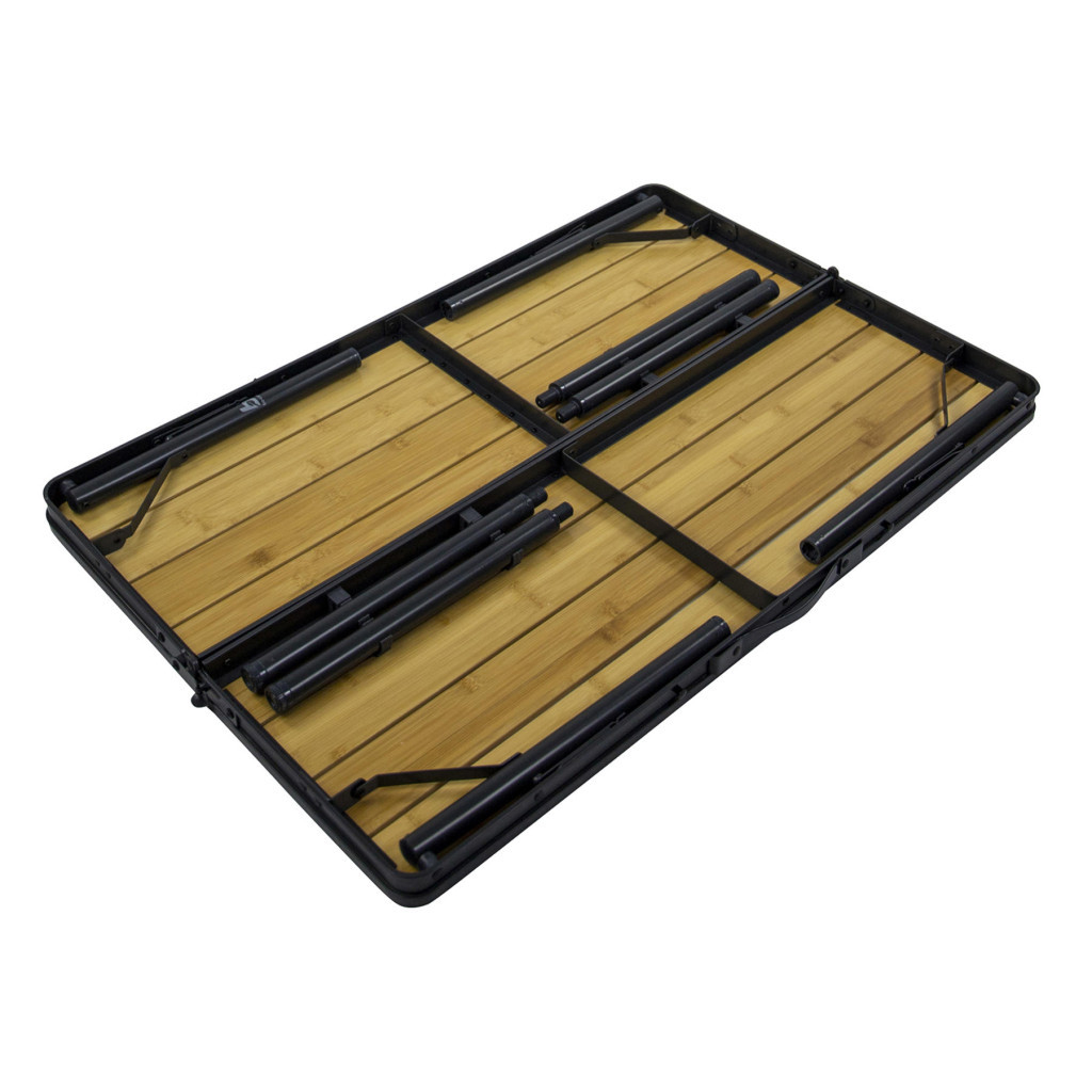 Туристичний стіл Bo-Camp Trafford 90 x 60 cm Коричневий (1404670) - зображення 7