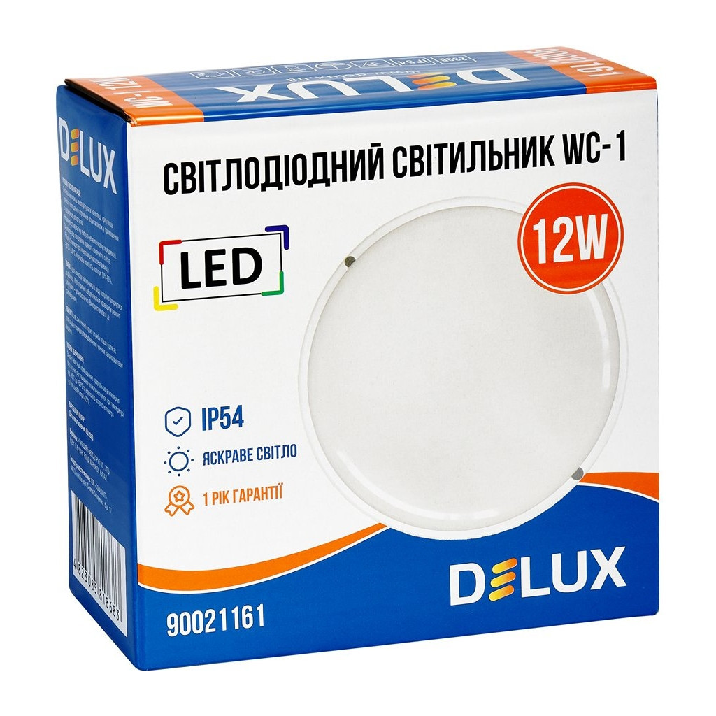 Світильник Delux WC-1 12 Вт 5000K IP54 (90021161) - изображение 4