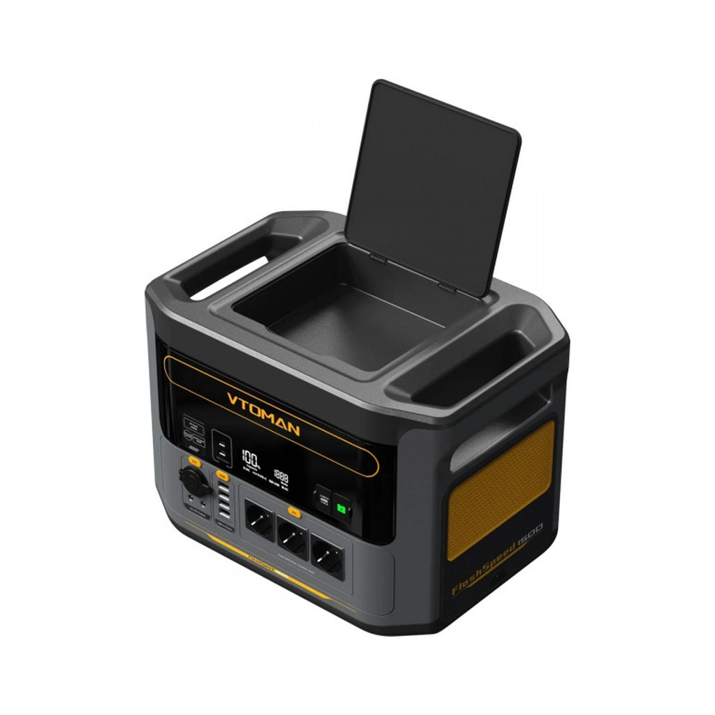 Зарядна станція Vtoman FlashSpeed 1500 PB-58 1500W 1548Wh (FlashSpeed 1500) - зображення 4