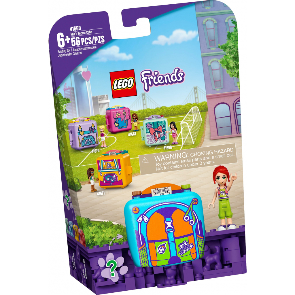 Конструктор LEGO Friends Футбольний куб Мії 56 деталей (41669) - зображення 1