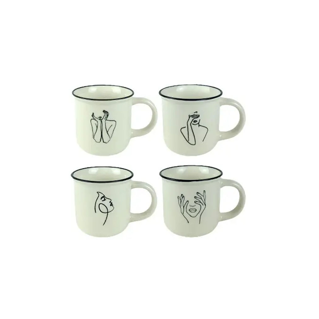 Чашка Vittora "Lady in white" 300 мл (VT-C-514300) - зображення 1