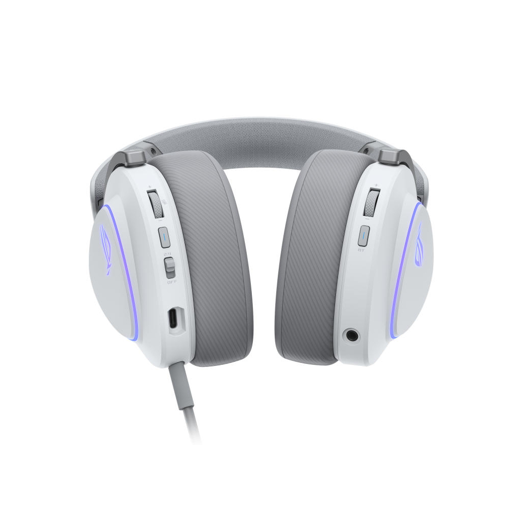 Навушники ASUS ROG Delta II White (90YH03W0-BHUA10) - зображення 8