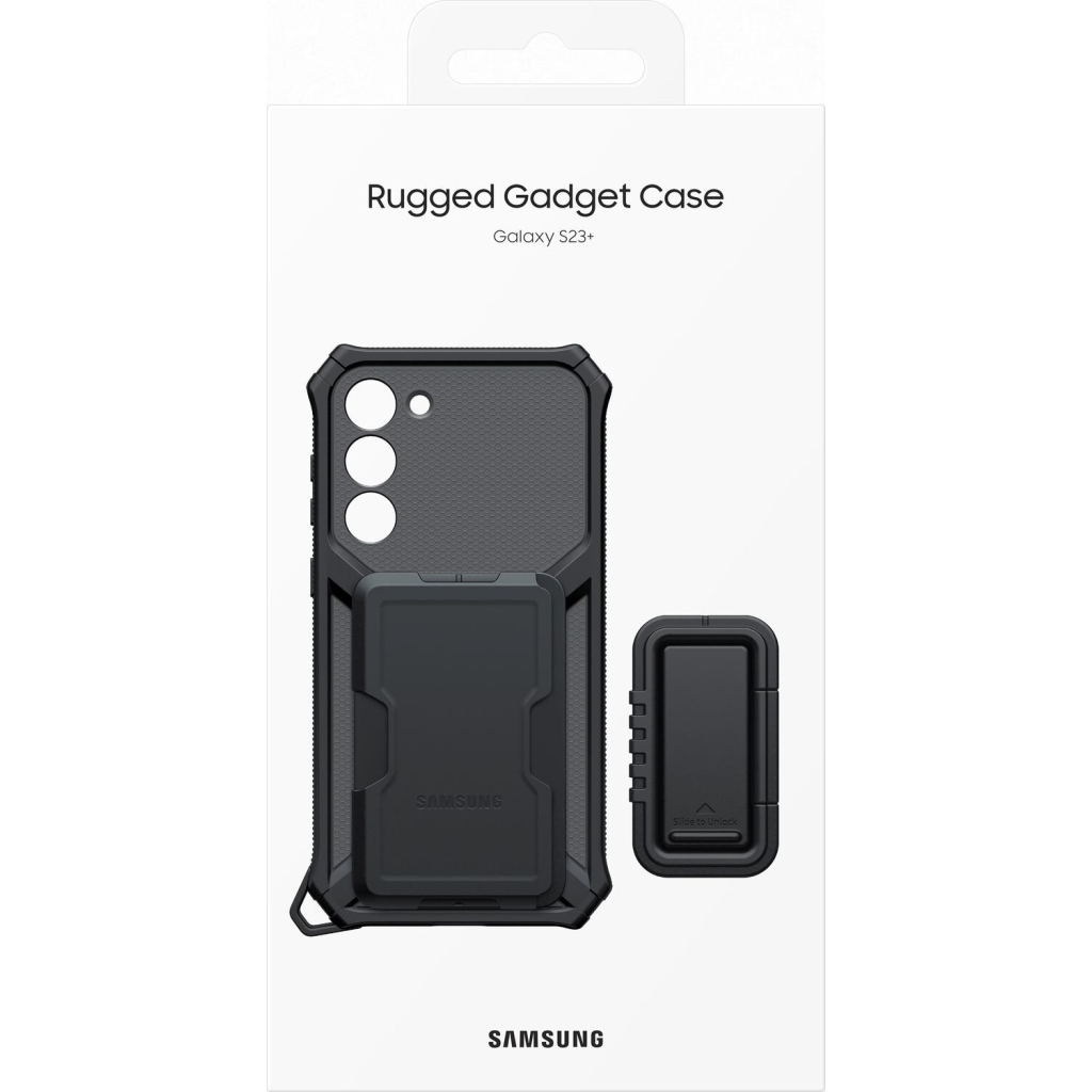 Чохол до мобільного телефона Samsung Galaxy S23 Plus Rugged Gadget Case Titan (EF-RS916CBEGRU) - зображення 9