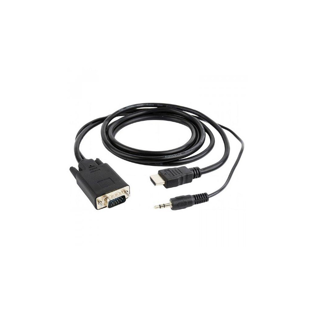 Перехідник HDMI to VGA 5.0m Cablexpert (A-HDMI-VGA-03-5M) - зображення 1