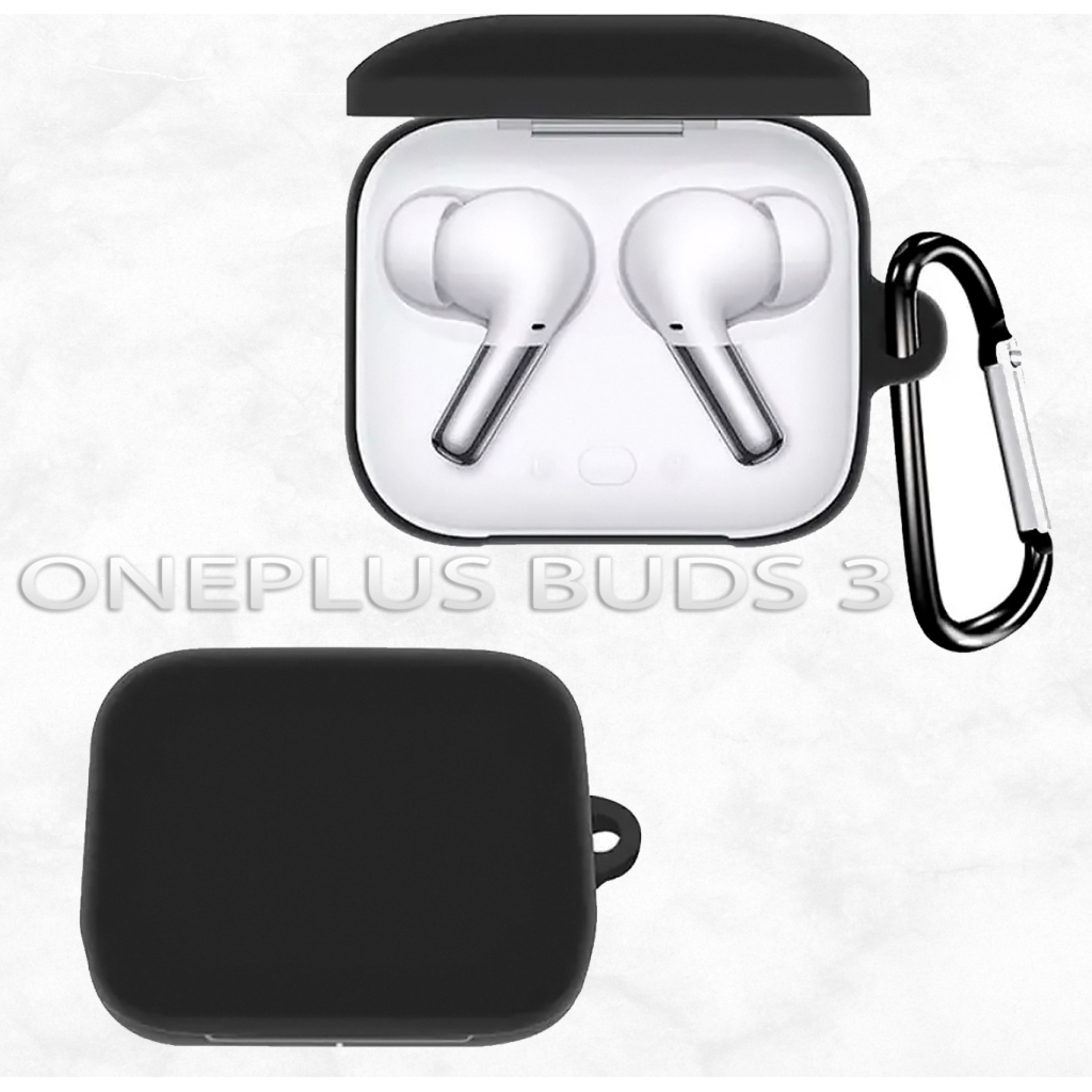 Чохол для навушників BeCover Silicon для OnePlus Buds 3 Black (712011) - зображення 4