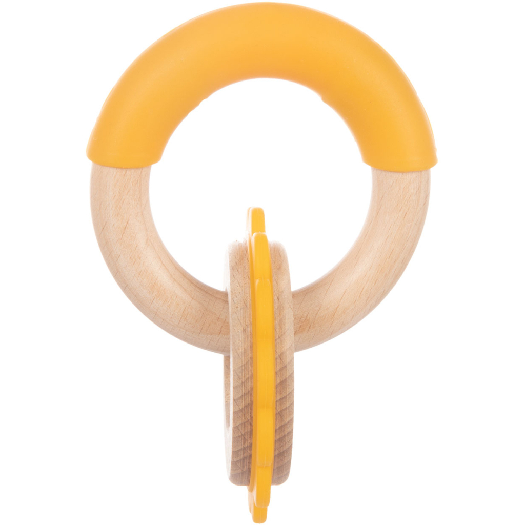 Прорізувач Canpol babies дерев'яно-силіконова Лев (80/300) - зображення 3