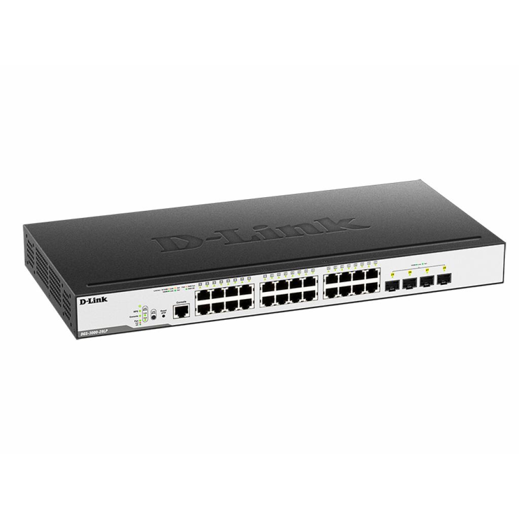 Комутатор мережевий D-Link DGS-3000-28LP - зображення 2