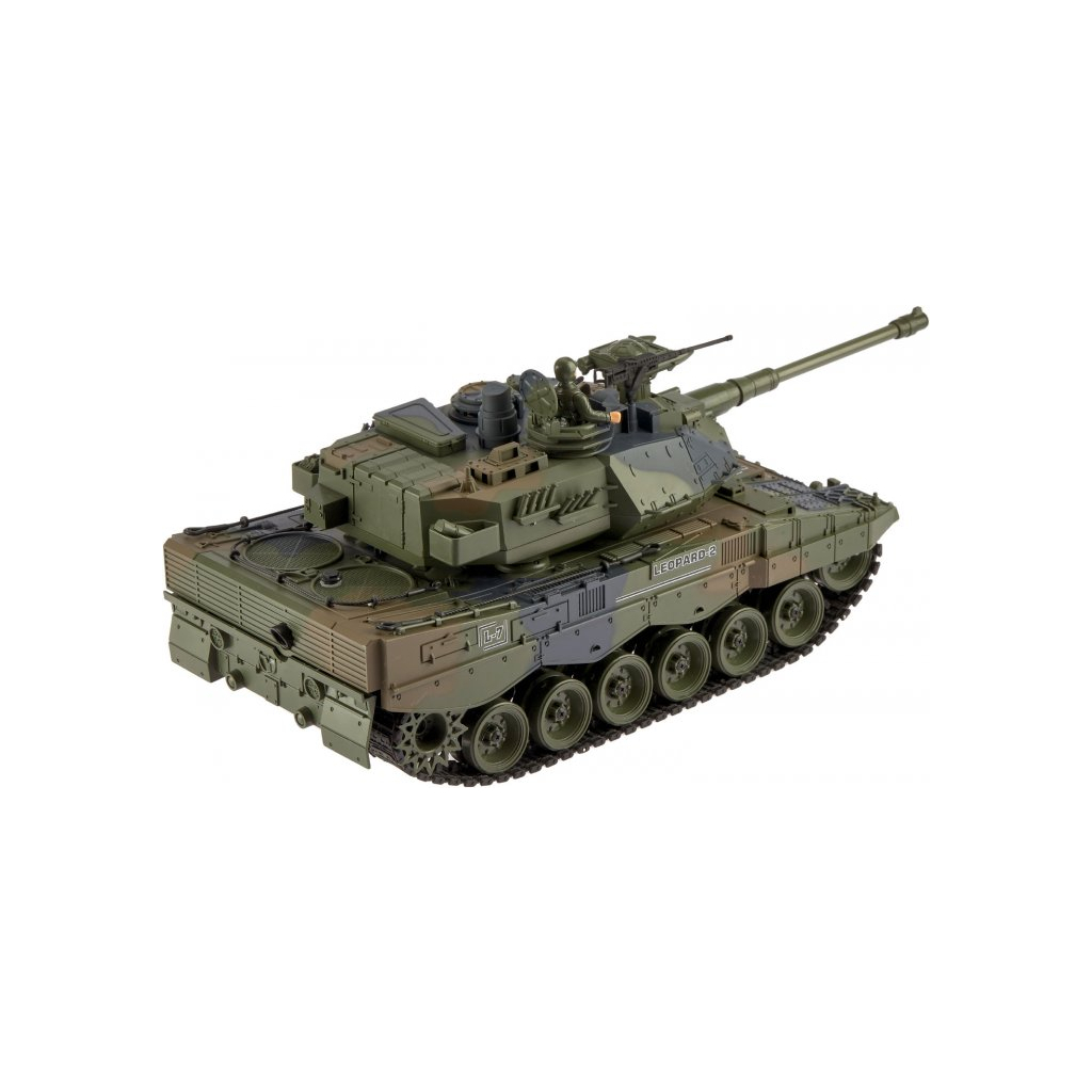 Радіокерована іграшка ZIPP Toys Танк 789 German Leopard 2A6 118 (789-4) - зображення 5