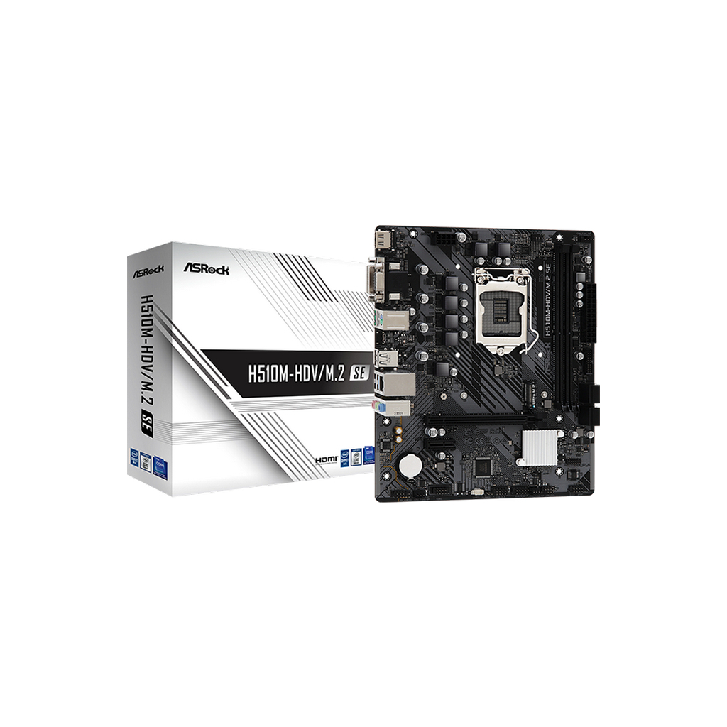 Материнська плата ASRock H510M-HDV/M.2 SE - зображення 2