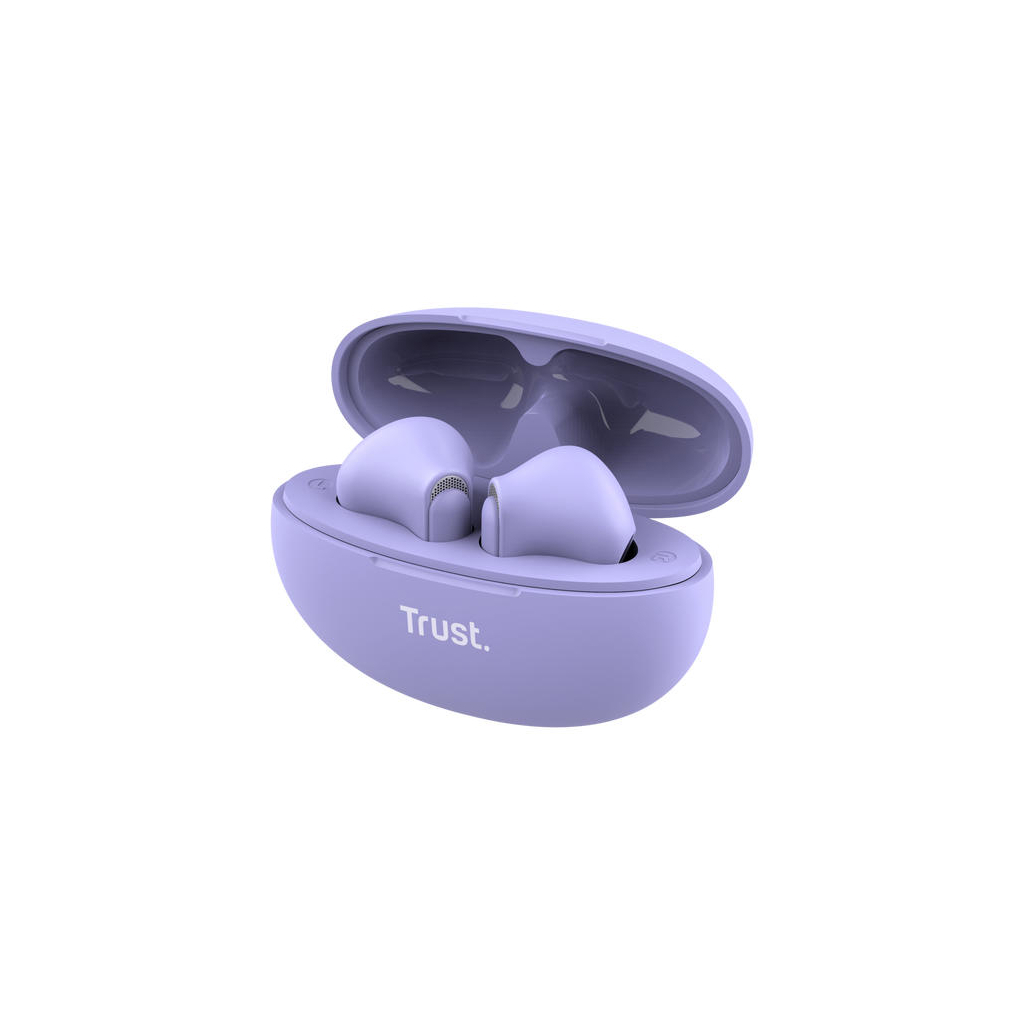 Навушники Trust Yavi Earphones Wireless Purple (25299) - зображення 5