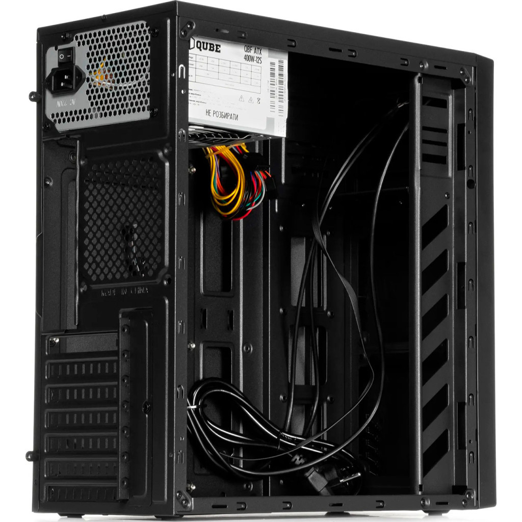 Корпус Qube QBG10M Black (QBG10M_MNNU3) - зображення 8
