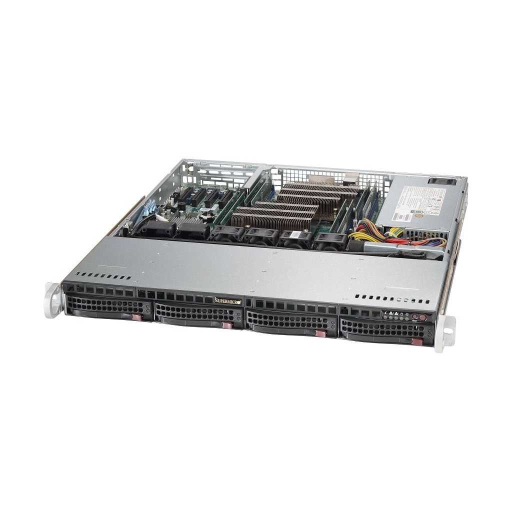 Корпус до сервера Supermicro 1U 800W/813MF2TQC-R804CB (CSE-813MF2TQC-R804CB) - зображення 1