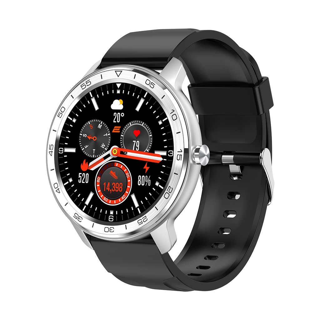 Смарт-годинник 2E Alpha X 46 mm Silver (2E-CWW30SL) - зображення 1