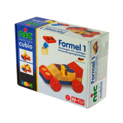 Конструктор Nic cubio дерев'яний Машинка (NIC2141) - зображення 2