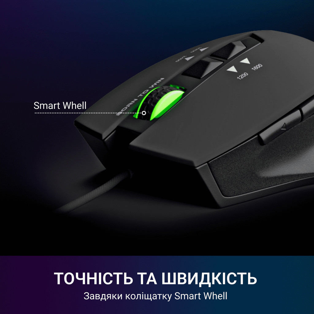 Мишка GamePro GM260 Headshot USB Black - зображення 7