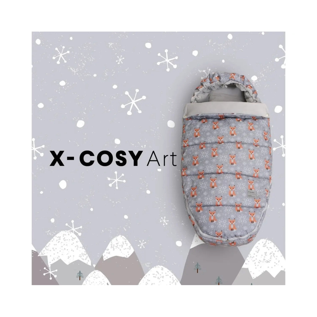 Зимовий конверт X-Lander X-Cosy - ART Winter Foxes (90465) - зображення 4