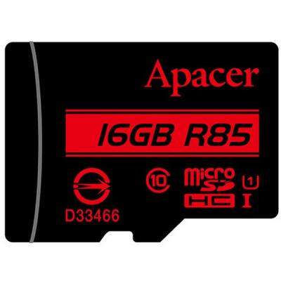 Карта пам'яті Apacer 16GB microSDHC Class10 UHS-I U1 (R85 MB/s) (AP16GMCSH10U5-R) - зображення 2