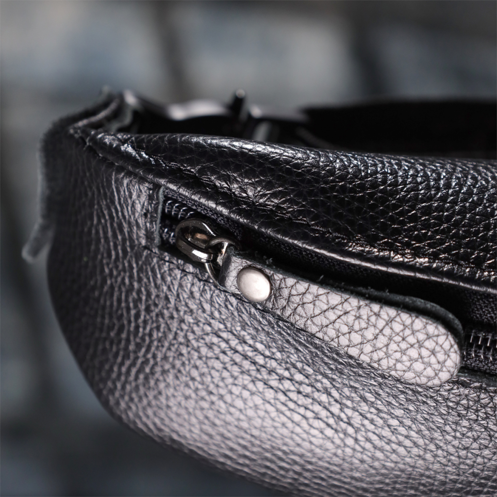 Сумка Shvigel Шкіряна Чорна (23136) - зображення 10