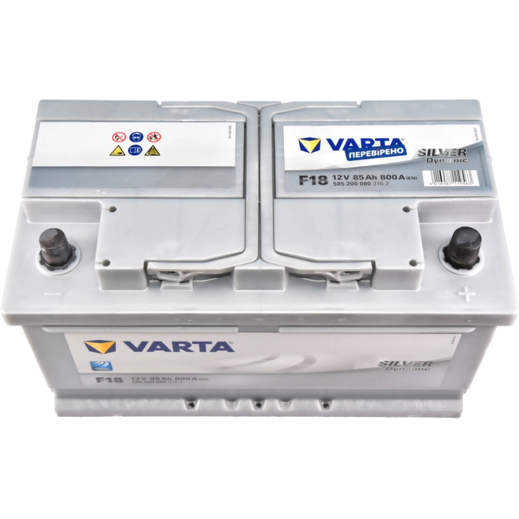 Акумулятор автомобільний Varta Silver Dynamic 85Аh (585200080) - зображення 2